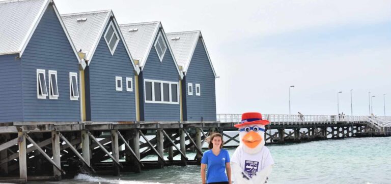 Ruby Mclellan Celebrates With Simon Seagull Her Acceptance Into The Southwest Academy Of Sport’s Individual Athlete Support Program