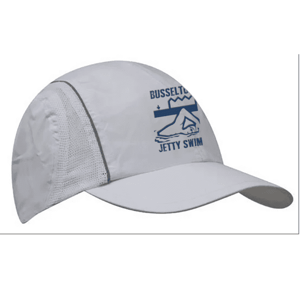 Hat Peak Cap White 3